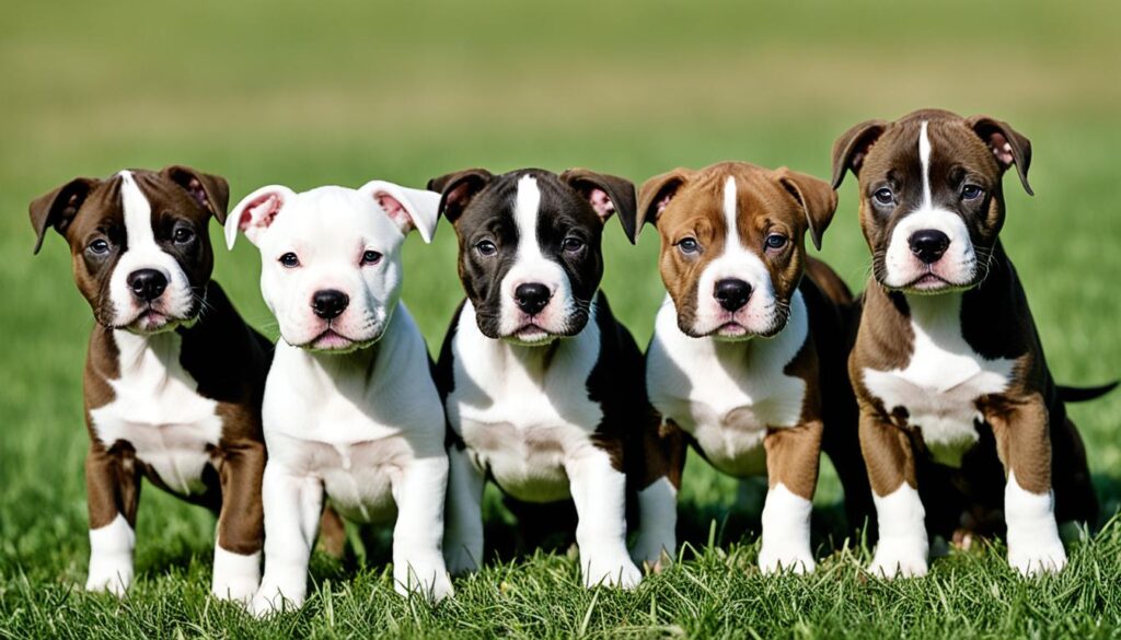 American Staffordshire Terrier Welpen