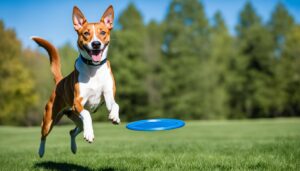 Basenji beim Sport