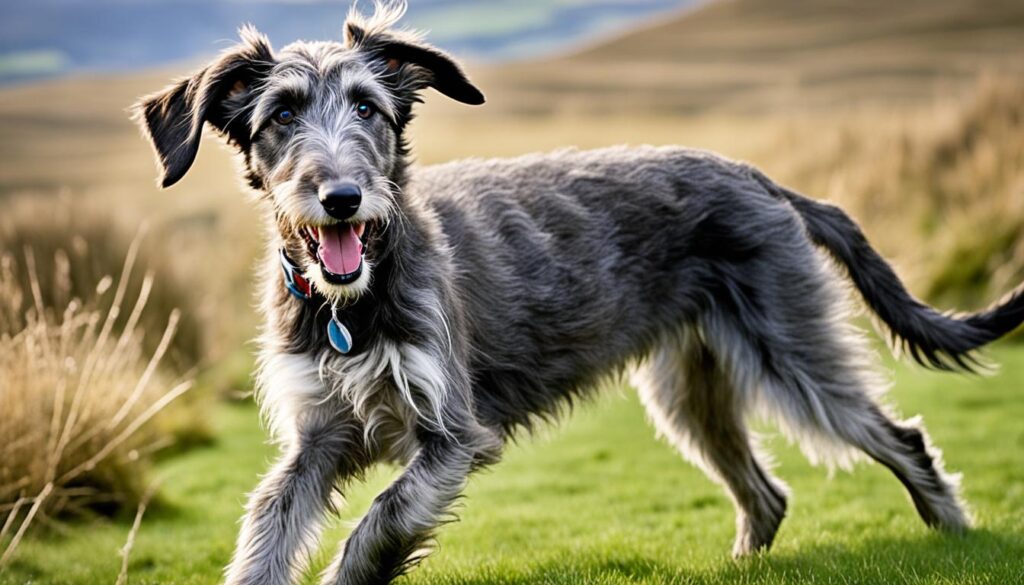 Deerhound Welpe