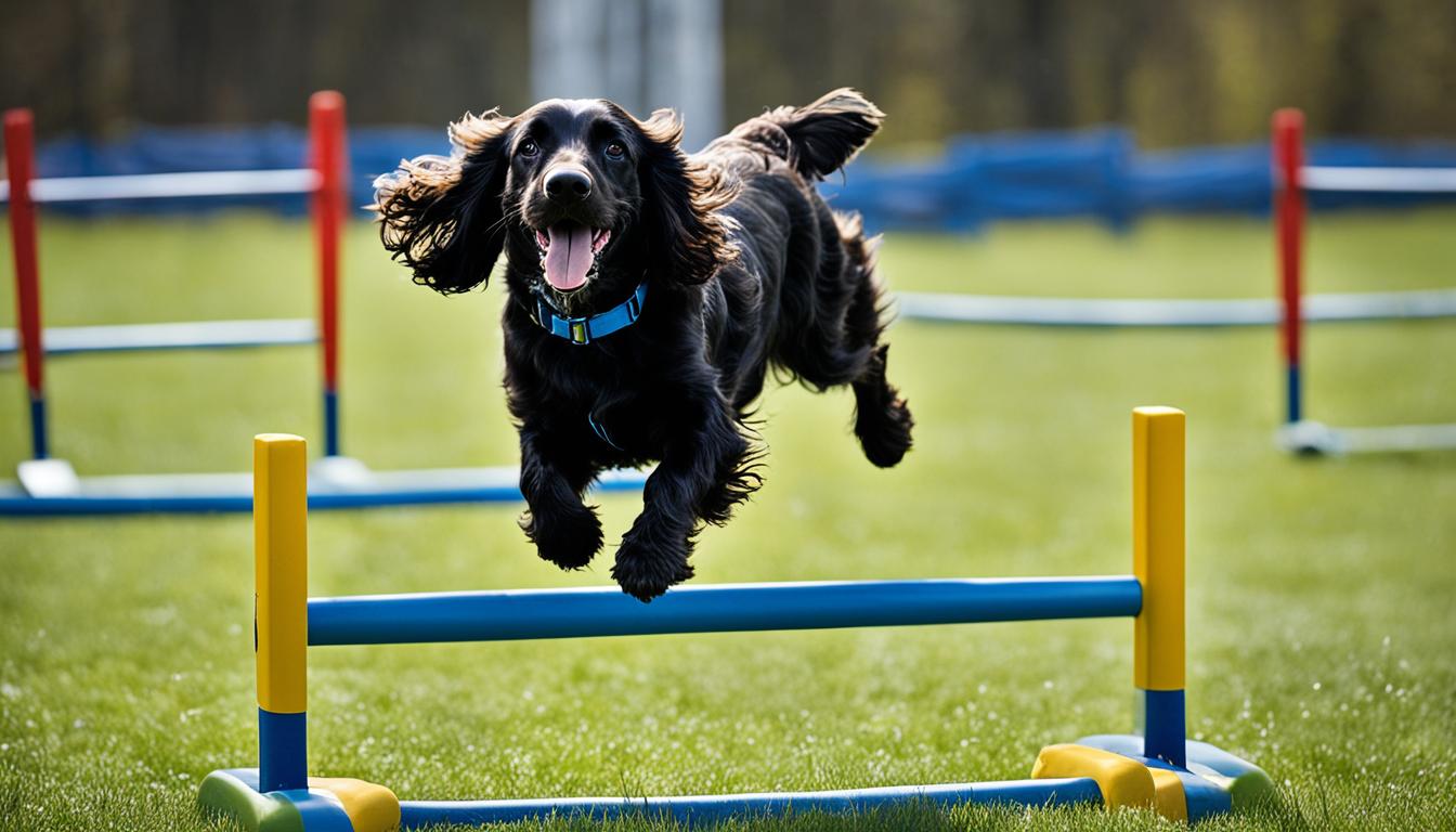 Englischer Cocker Spaniel im Agility Training Hunde welpen de Englischer Cocker Spaniel im Agility Training Hunde welpen de
