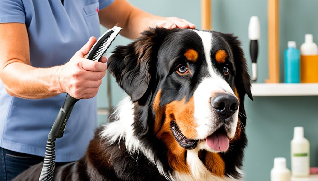 Fellpflege Berner Sennenhund