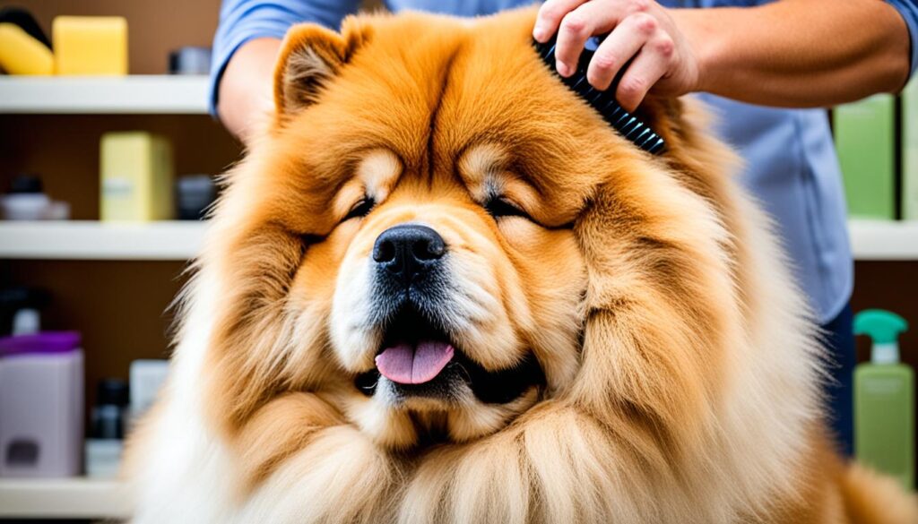 Fellpflege des Chow Chows