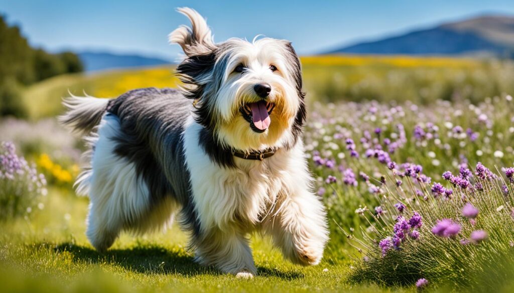 Interessantes Bearded Collie