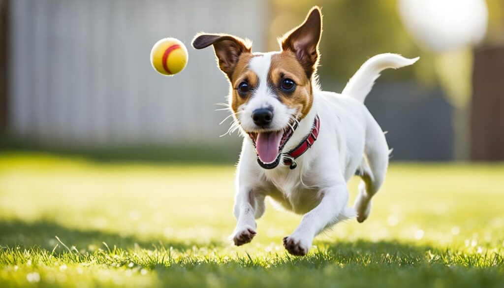 Jack Russell Terrier Spieltrieb
