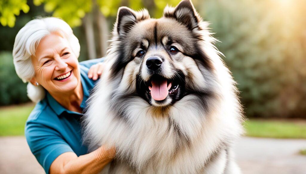Keeshond – Charmanter Familienhund im Porträt