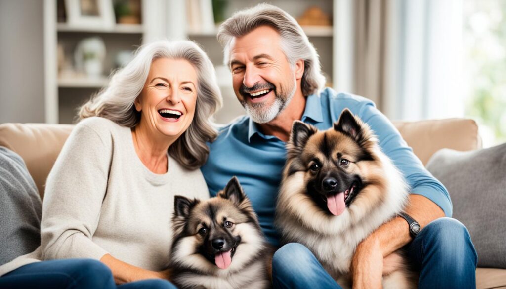 Keeshond als Familienhund