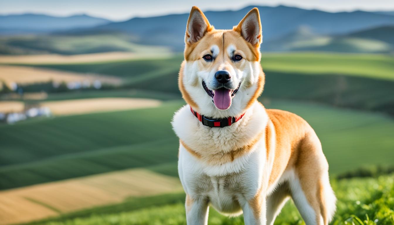 Korean Jindo Hund