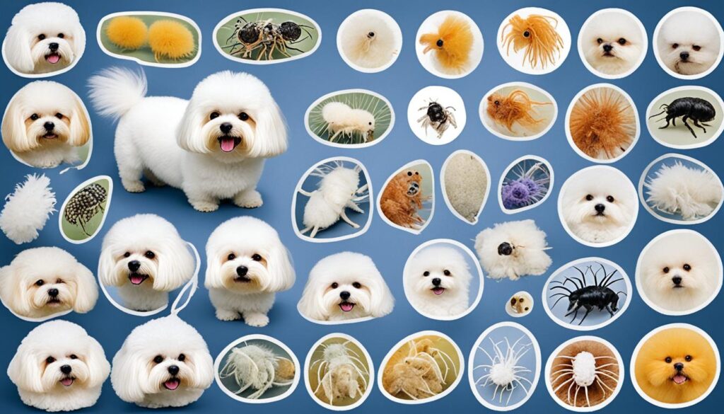 Krankheiten und Parasiten beim Bichon Frisé