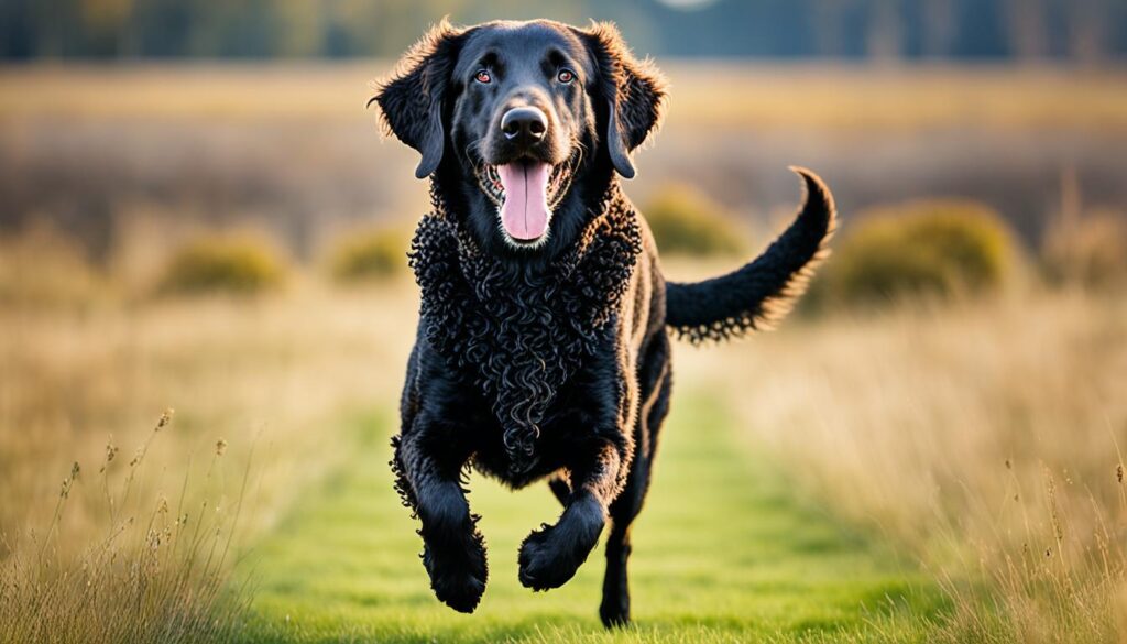 Lockige Retriever