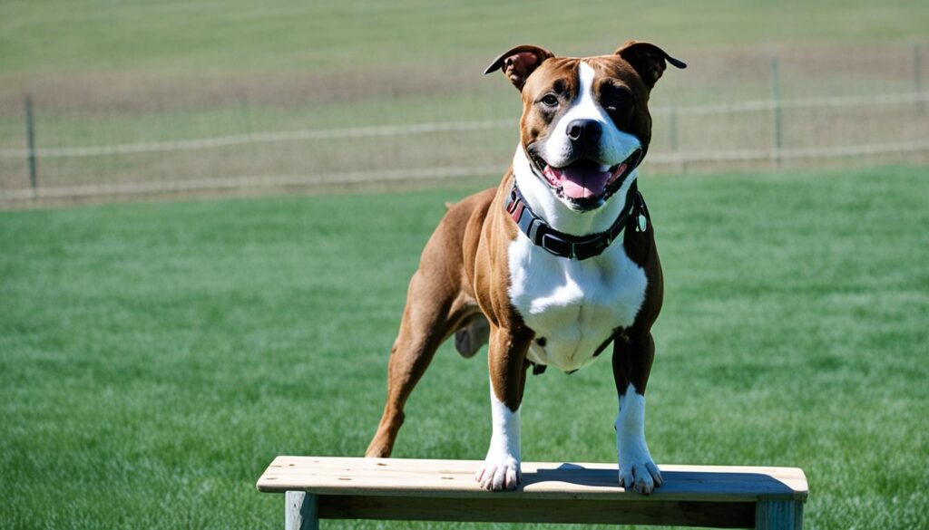 Training des American Staffordshire Terriers