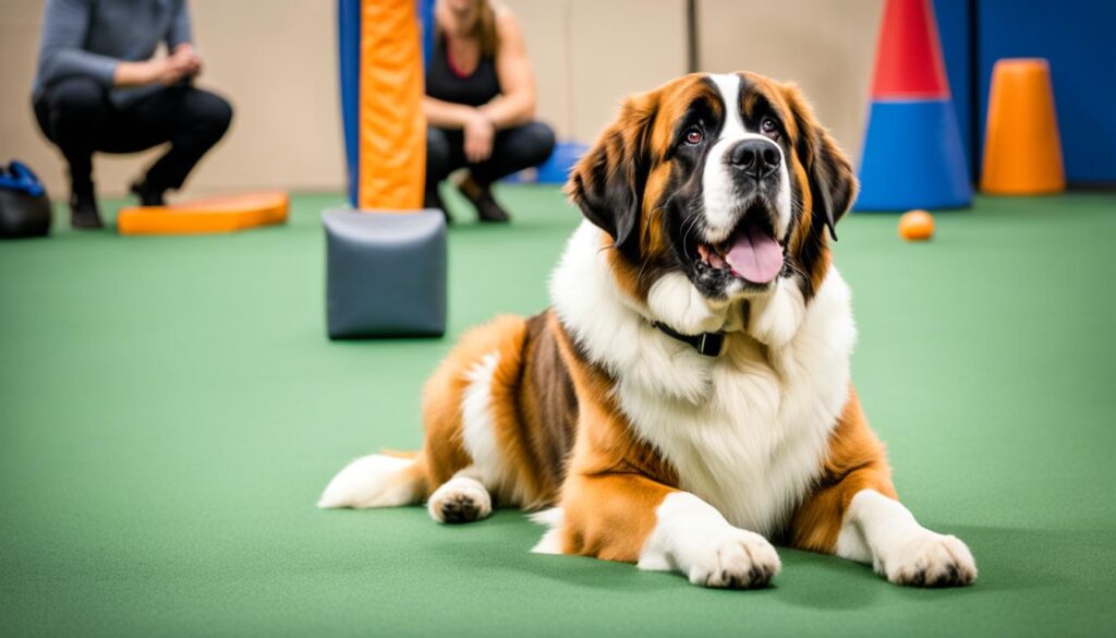 Trainingsmethoden für St. Bernard