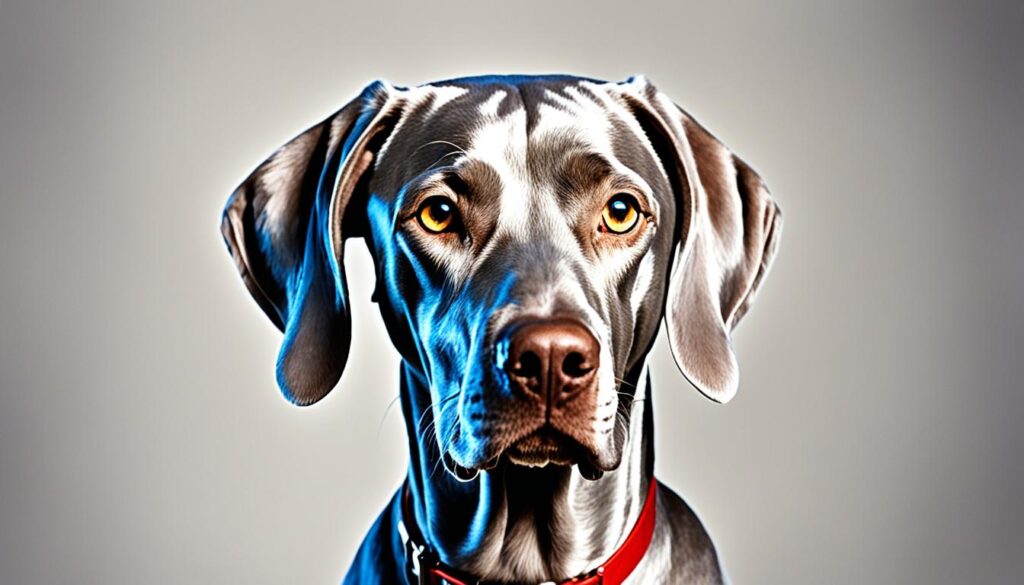 Weimaraner Erscheinung